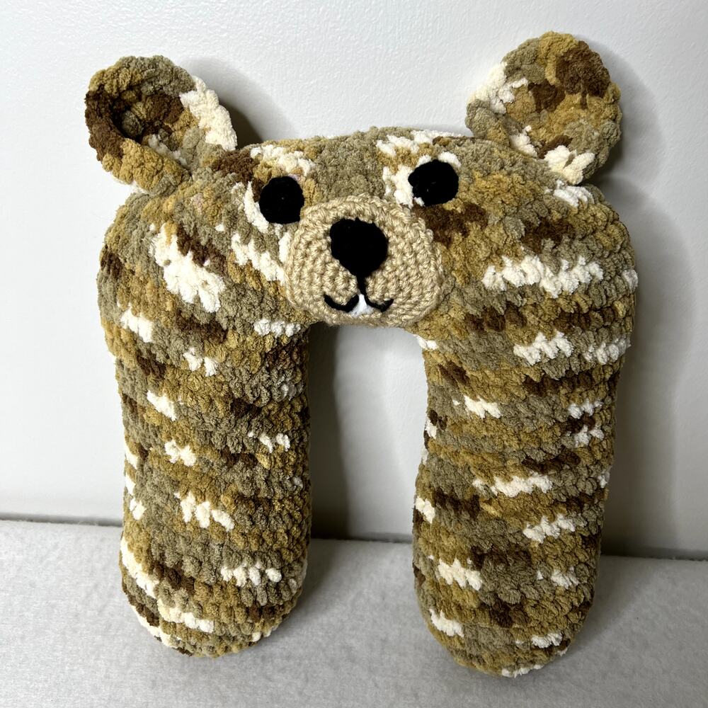 Handmade Bear Animal Neck Pillow